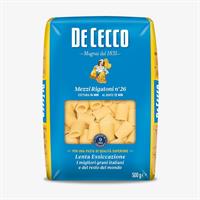 DE CECCO N.26 MEZZI RIGATONI 500GR P24