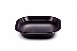 PIATTO NERO PP Q 16GR 6CF/100PZ