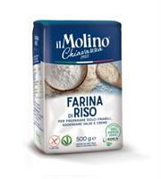 IL MOLINO CHIAVAZZA FARINA DI RISO 10/500GR