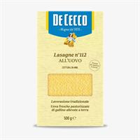 DE CECCO N.112 LASAGNA ALL'UOVO 500GR P12