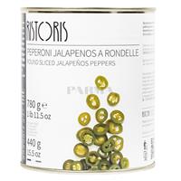 RISTORIS PEPERONI JALAPENOS RONDELLE 780GR