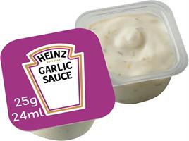 HEINZ GARLIC SAUCE DIP-POT 25GR P100