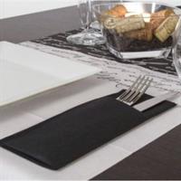 TOVAGLIOLO TASCA 40X32 NERO 1200pz