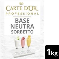 CARTE D'OR SORBETTO BASE NEUTRA 1KG