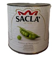 SACLA' PISELLI AL NAT. IN LATTA 3KG P6