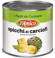 D'AMICO SPICCHI CARCIOFI AL NAT.2.550KG